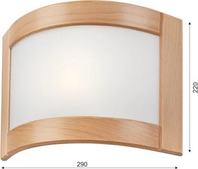 Fali lámpa ELODIE 1xE27/60W/230V