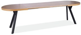 Domingo II bővíthető étkezőasztal tölgy 140-272cm