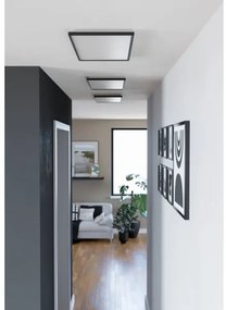 Eglo 901445-LED Fürdőszobai mennyezeti lámpa ROVITO 17,2W/230V 30x57cm IP44 fekete