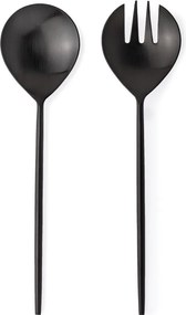 Rozsdamentes acél salátaszedő 2 db-os Bronte – Bizzotto