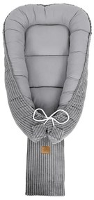 Szürke babafészek 55x83 cm – Meowbaby