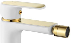 Bidé csap Rea Bloom White gold