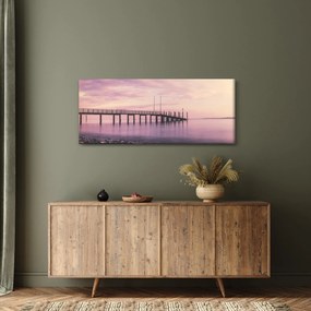 Kép - Kikötő (120x50 cm)
