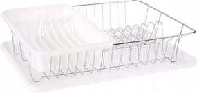 Konyhai edénycsepegtető tálcával, fehér