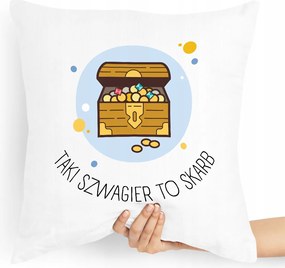 Sógor Párnahuzat Tökéletes Ajándék fényképes nyomtatással