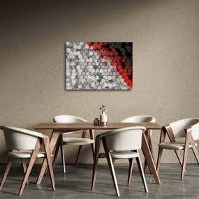 Kép - 3D hatszögek (70x50 cm)