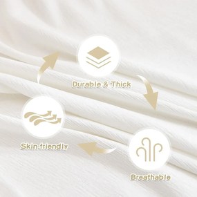 Fehér fotel huzat 70 cm Talo – Filumi