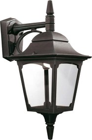Elstead klasszikus kültéri fali lámpa chapel fekete átlátszó elscp2-black IP44