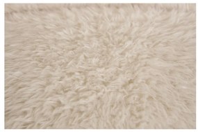 Setubal fotel, mesterséges szőrme, elefántcsont