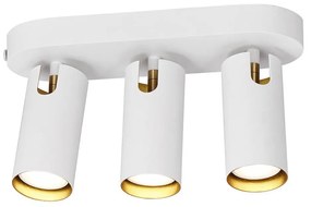 NORDLUX Mimi mennyezeti lámpa, 3 billenthető lámpafejjel, fehér, GU10, max. 25W, 6cm átmérő, 2120476001