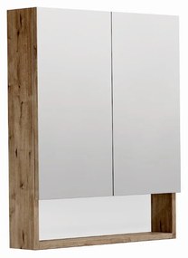 Tükörszekrény SAT Cubeway 60x14x72 cm laminált tölgy wellington GALCU60DW