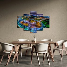 Kép - éjszakai panoráma (150x105 cm)