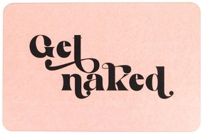 Világos rózsaszín kovaföld fürdőszobai kilépő 39x60 cm Get Naked – Artsy Doormats