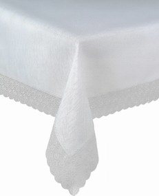 Asztalterítő 60x120 Fehér fényes, Gipszkarton