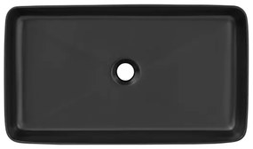 COMAD UM-6275 SLIM 60 fekete DP - SLIM 61x34 cm fekete matt mosdó