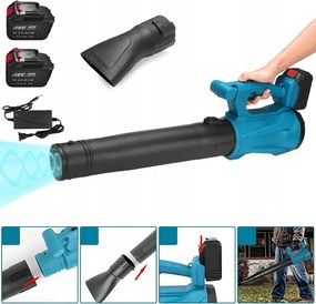 Akkumulátoros Hólevélfúvó kerti fűlevélhez 2 db elem