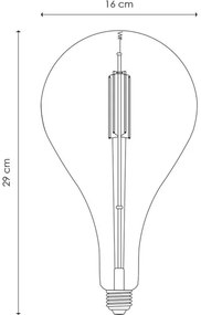 LED állítható fényerőjű Vintage Edison izzó E27/4W/230V 2700K CRI 90