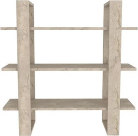 Suno fali polc, travertin, 90 cm