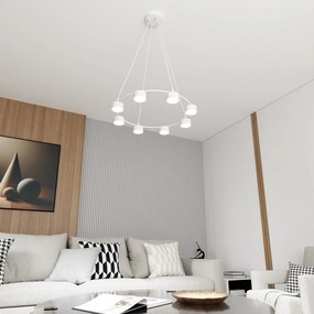 Emibig modern függeszték starlit fehér emi1373/8
