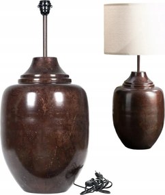 Olvasó Állólámpa 71cm E27 loft álló asztali barna nagy