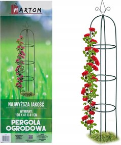 Kerti Pergola Oszlop Rózsa Állvány Kúszó Virágok 190 CM