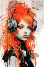 Poszter 61x91,5cm Metropolisz ritmusa