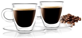 Amo Espresso 2 db duplafalú csésze, 50 ml - Vialli Design
