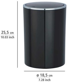 Inca fekete fürdőszobai tároló - Wenko