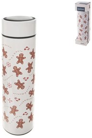 Fehér termosz 400 ml – Orion