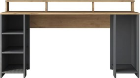 Hamin Walnut and Anthracite íróasztal