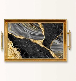 Üveg tálca, 38×24 cm – TPEA10010