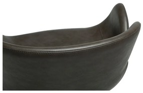 Szürke kárpitozott karfás étkezőfotel Gaia – DAN-FORM Denmark