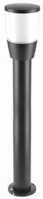 Lámpa Kerti lámpatest TORO-P 80, E27, MAX.15W, IP54, AC220-240V, 50-60Hz, oszlop, fekete