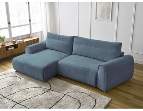 Kék sarokkanapé Aden – Bobochic Paris