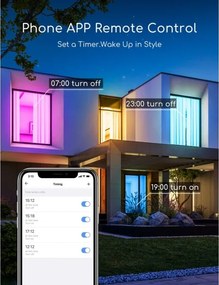 Aigostar - LED RGBW Wi-Fi stropní svítidlo 18W, pr. 34 cm, stmívatelné
