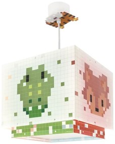 Dalber 63372 - Gyerek csillár LITTLE PIXEL 1xE27/15W/230V