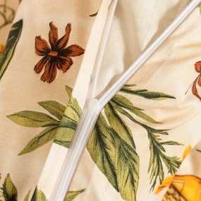 Mikroszálas párnahuzat APOTHECARY 45x45 cm, krém színű