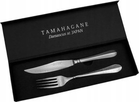 Evőeszköz készlet Tamahagane Konyhai kés Steak villa Acél VG-5 KS003