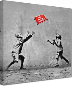 Festmények 20x20 Banksy No Ball Games