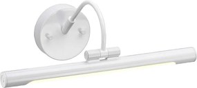Elstead klasszikus LED falikép világítás alton fehér elsalton-pl-s-wht