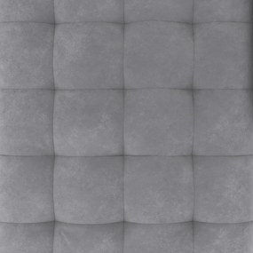 Világosszürke bársony sarokkanapé Presley – Støraa