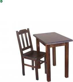 Étkezőasztal 70x50 barna