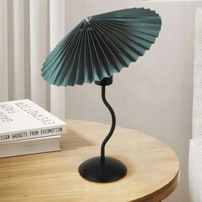 LED-es asztali lámpa lámpaernyővel, állítható vezetékes E27 33x45 cm