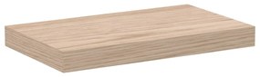 szerelt fa függőpolc 40 x 23,5 x 4 cm
