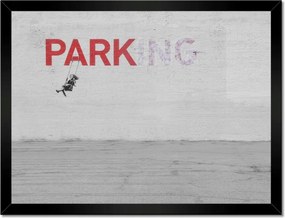 Poszterek keretben 40x30 Banksy Parkoló