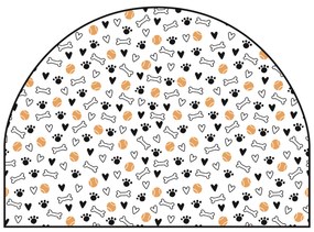 PIPPER. Védő textil falmatrica – Ív – Labdácskák Méret: 83x60cm, Indíték: név nélkül