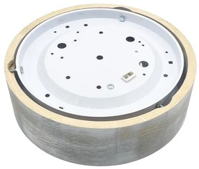 Brilagi - Mennyezeti lámpa PINO 1xE27/15W/230V fenyő/ezüst átm. 27,5 cm