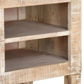 tömör mangófa TV-szekrény 110 x 35 x 46 cm