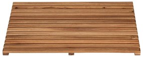 Natúr színű fa fürdőszobai kilépő 40x60 cm Acacia – Wenko