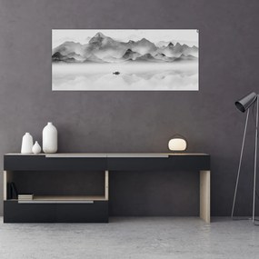 Kép - Japán tó (120x50 cm)